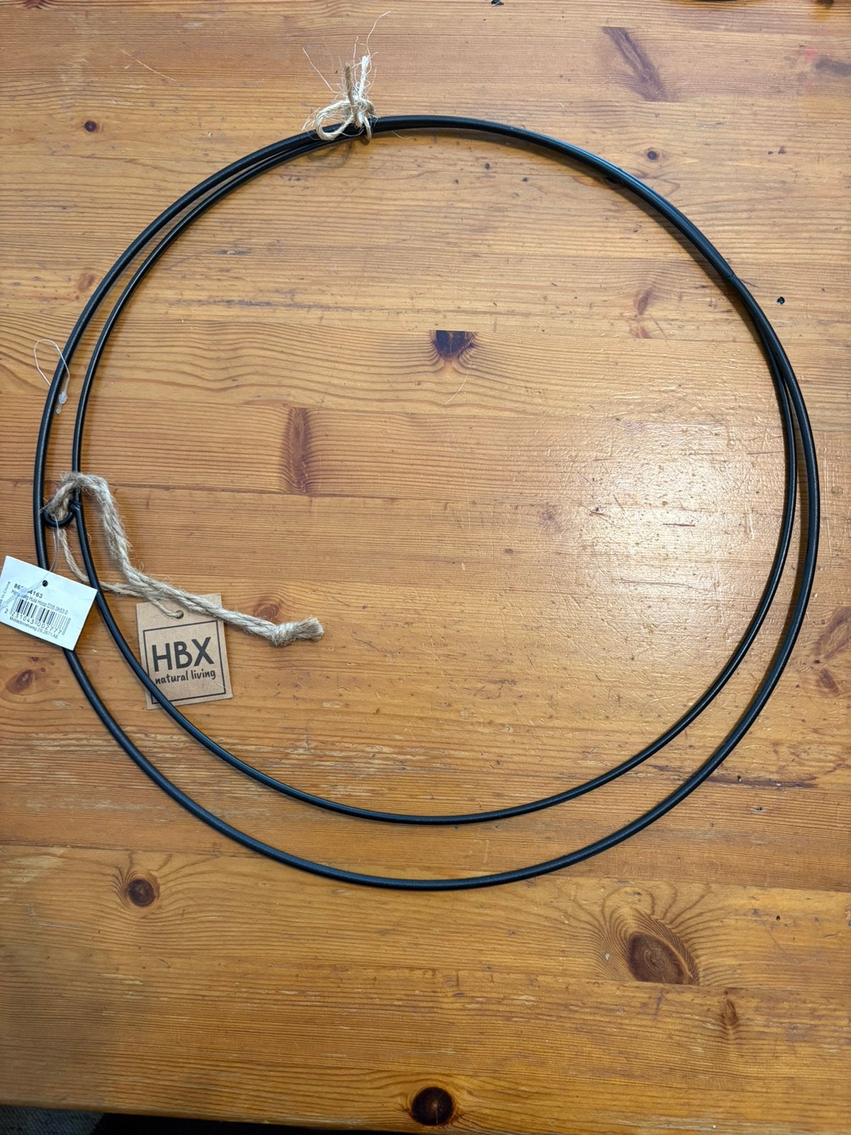 2 zwarte ringen 35 en 37cm nieuw hobby workshop, Huis en Inrichting, Ophalen of Verzenden, Nieuw, Metaal