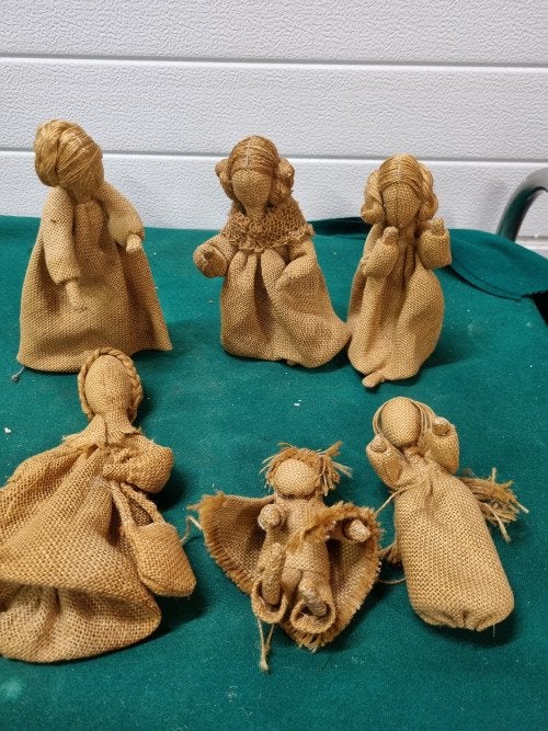 Jute poppen, Ophalen of Verzenden, 'T Olde Gre-j, Info@toldegrej.nl, Endepoelstraat 20f Didam