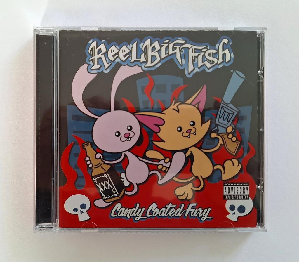CD Album Reel Big Fish - Candy Coated Fury, Ophalen of Verzenden, Zo goed als nieuw, Poprock