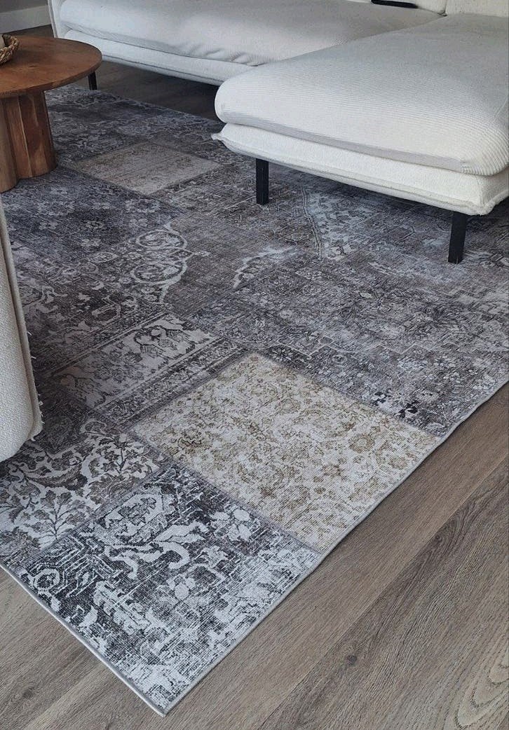 Vloerkleed 200 x 300 cm, Ophalen, Beige, Tapijt