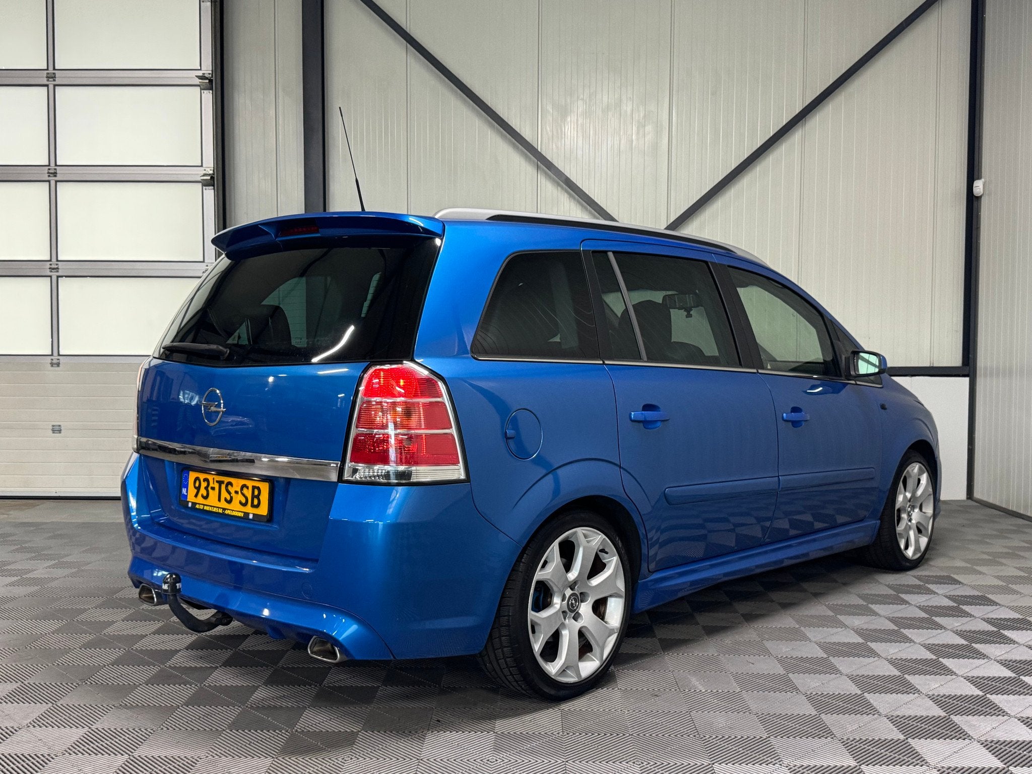 Opel Zafira 2.0 Turbo 177kw OPC | 7-Pers | Airco | Cruise |, Auto's, Opel, 1998 cc, Gebruikt, 4 cilinders, Blauw