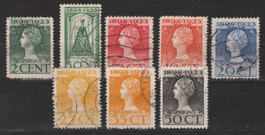 NVPH 121 122 123 124 125 126 127 128 ; OUD NEDERLAND p/stuk, Ophalen of Verzenden, T/m 1940, Gestempeld