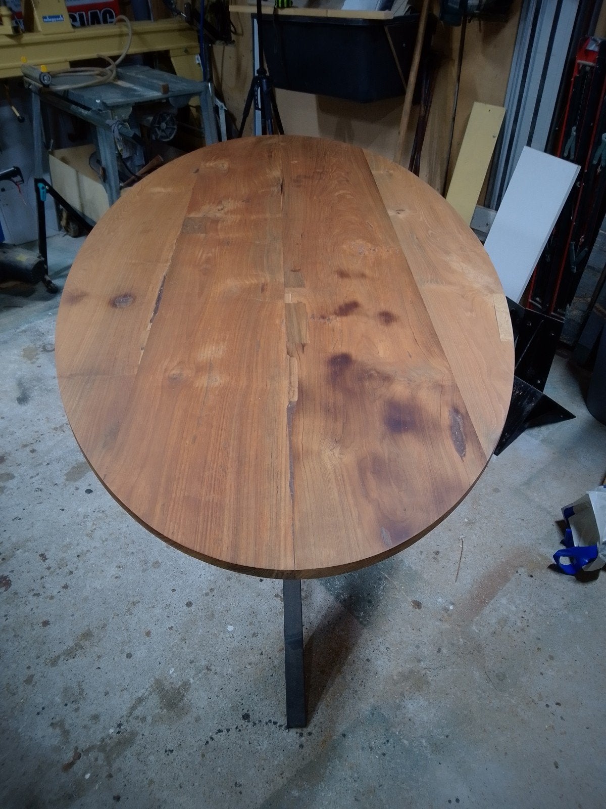 Ovale Eettafel 180x90, Overige houtsoorten, Nieuw, 150 tot 200 cm, Modern