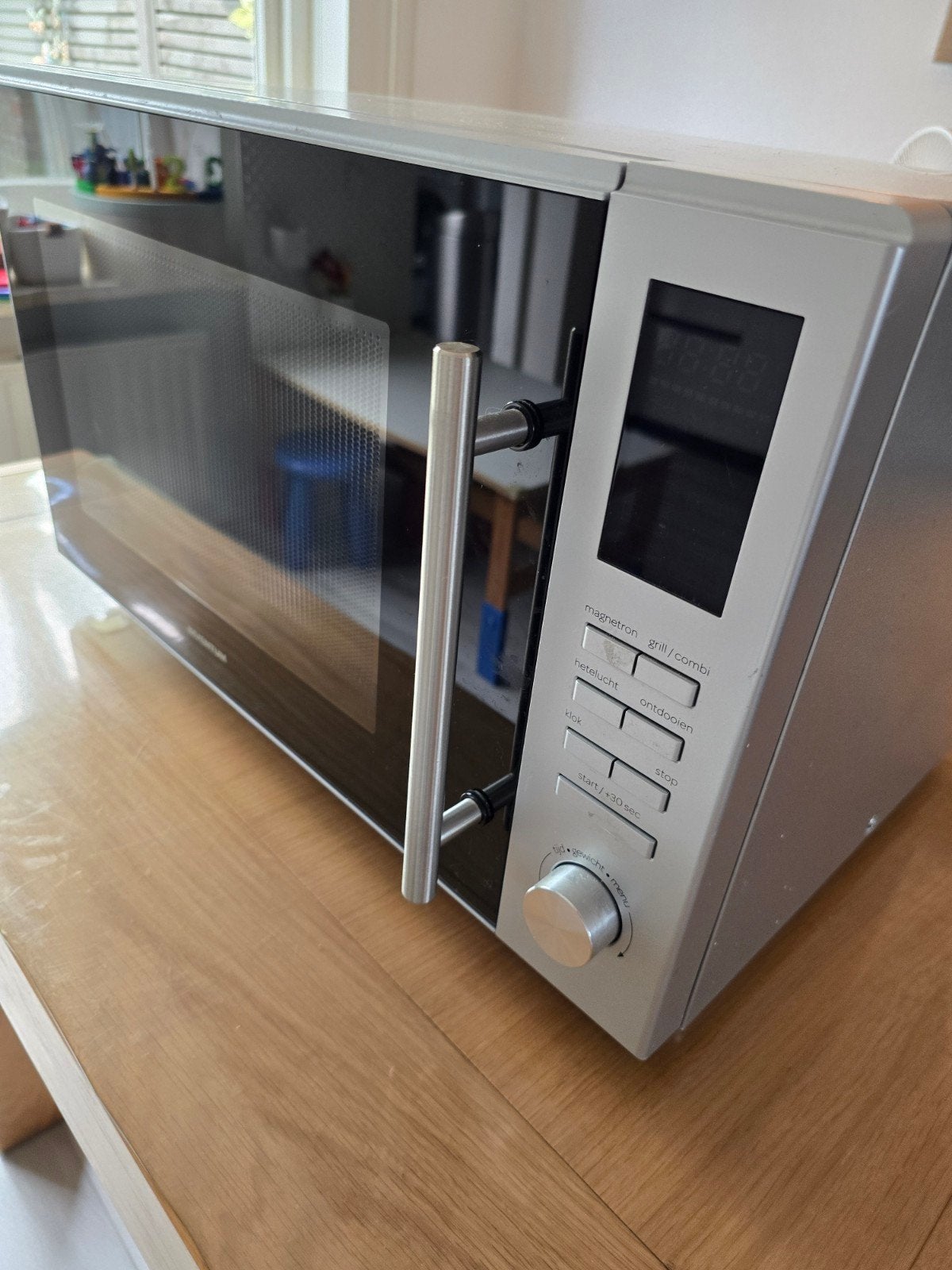 Inventum combi oven, Ophalen, Combimagnetron, Gebruikt, Draaiplateau