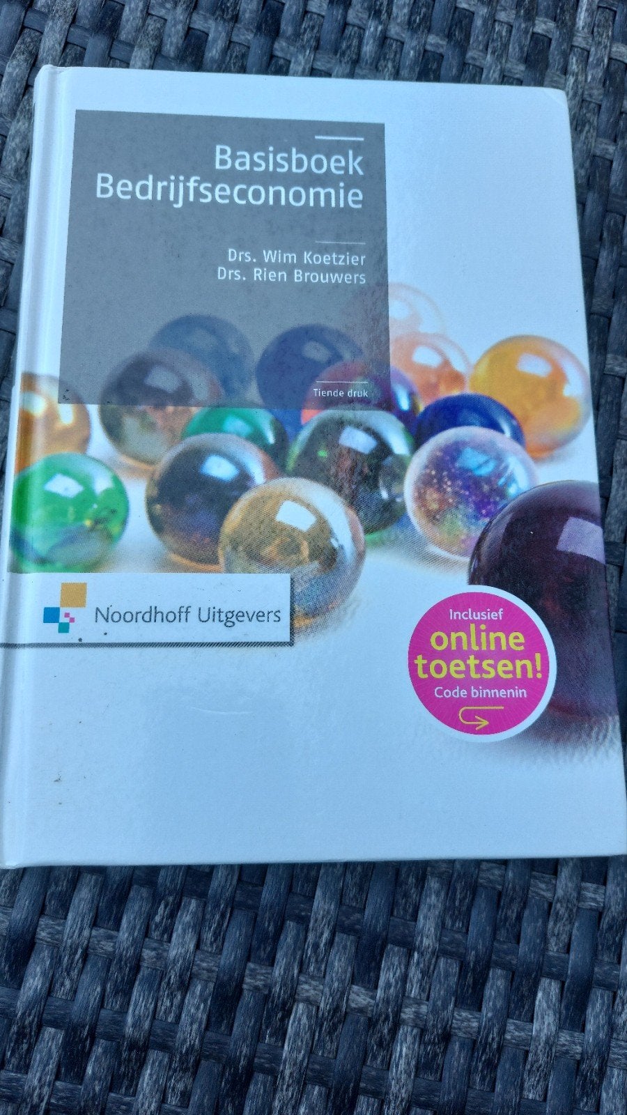 Basisboek Bedrijfseconomie - Drs. Wim Koetzier, Drs. Wim Koetzier, Drs. Rien Brouwers, Zo goed als nieuw, Gamma, HBO