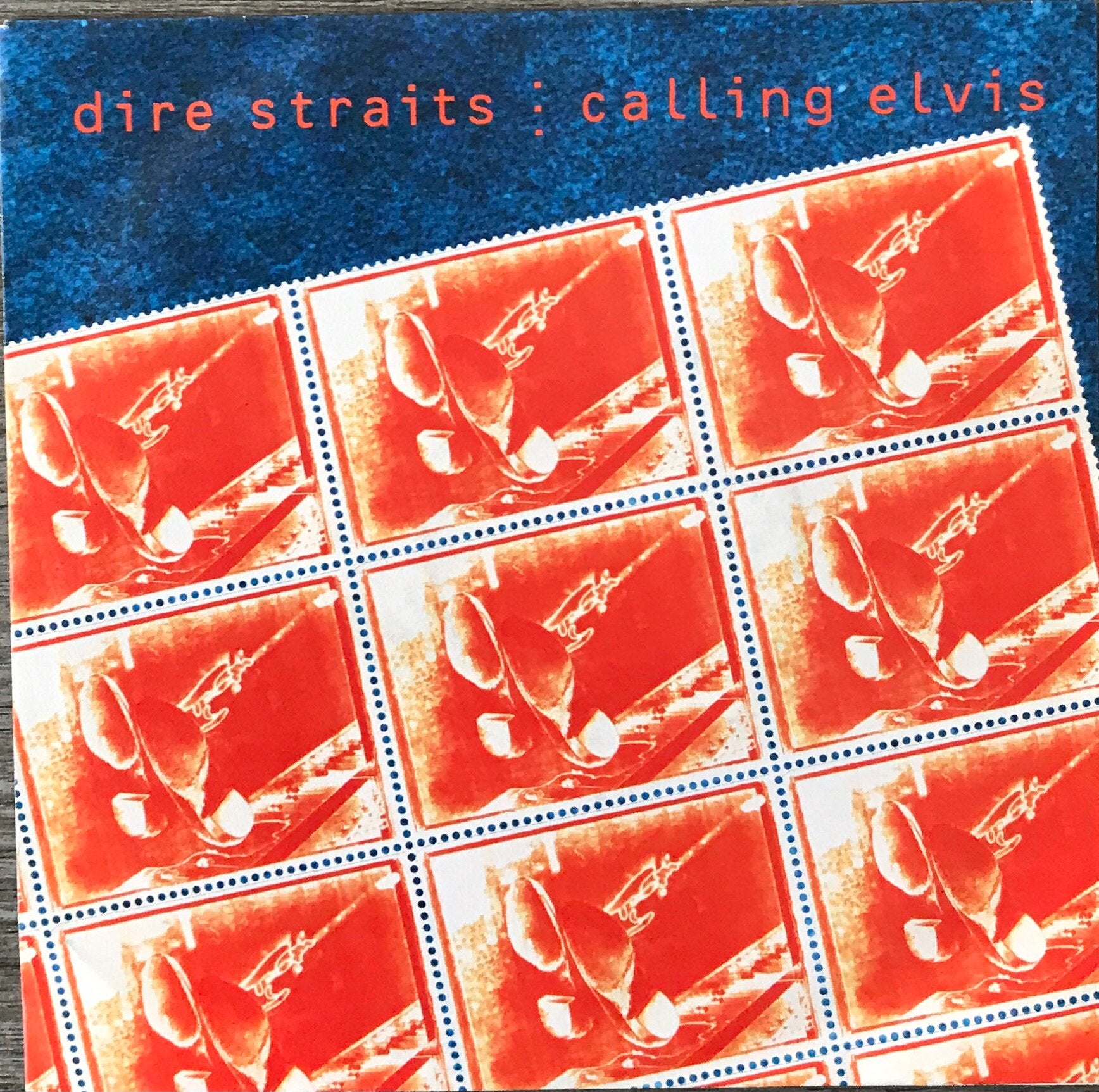 DIRE STRAITS - Calling Elvis (NL’91) ALS NIEUW (NL2/UK21), Cd's en Dvd's, Vinyl Singles, Verzenden, Zo goed als nieuw, 7 inch