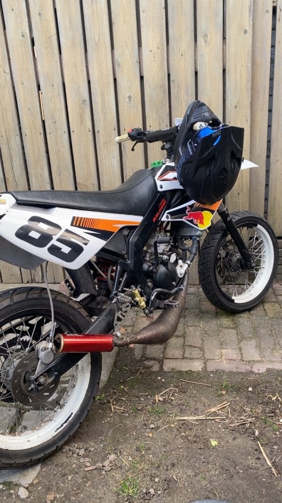 Derbi senda xtreme, Ophalen, Gebruikt, Maximaal 45 km/u