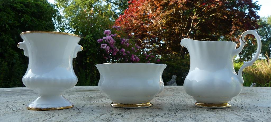 Nieuw Royal Albert Val D'OR servies, Nieuw, Ophalen of Verzenden, Wedgwood, Kop(pen) en/of Schotel(s)
