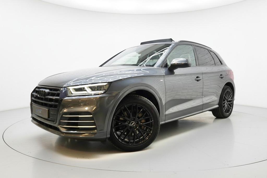 Audi Q5 50 TFSI e quattro 3x S LINE PANO VIRTUAL CAM LEER, Auto's, Audi, Bedrijf, Te koop, Q5, 4x4, ABS, Achteruitrijcamera, Airbags