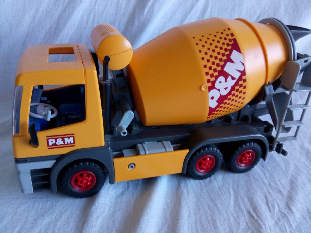 Playmobil set 7932 Cement mixer / Betonvrachtwagen, Ophalen of Verzenden, Gebruikt