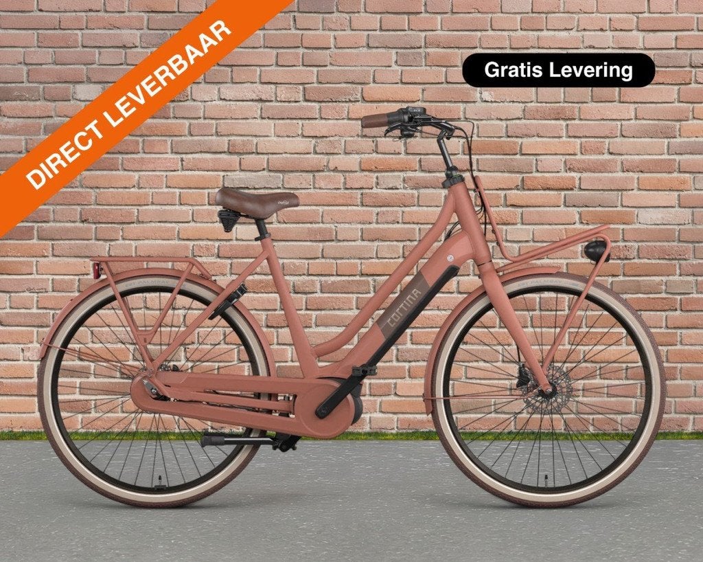 Cortina E-U4 Next 500Wh W:28 Size:57 Dames Adviesprijs: 2999, Fietsen en Brommers, Elektrische fietsen, Nieuw, Cortina