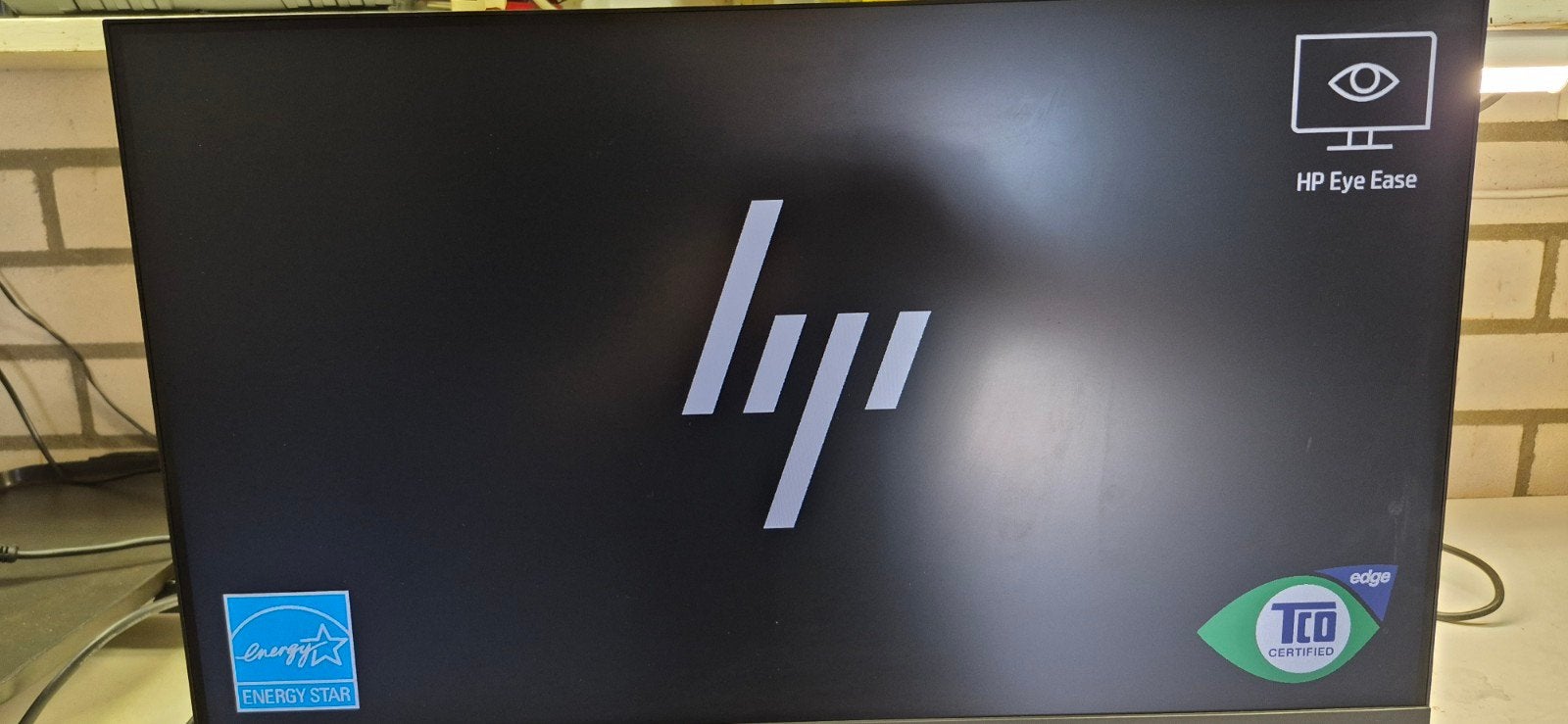 HP 24 inch monitor, Ophalen, Curved, Full HD, Zo goed als nieuw