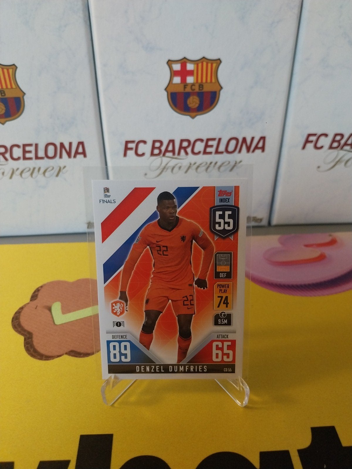 Denzel Dumfries Nations League 2022-2023, Verzamelen, Ophalen of Verzenden, Zo goed als nieuw, Overige binnenlandse clubs, Poster, Plaatje of Sticker