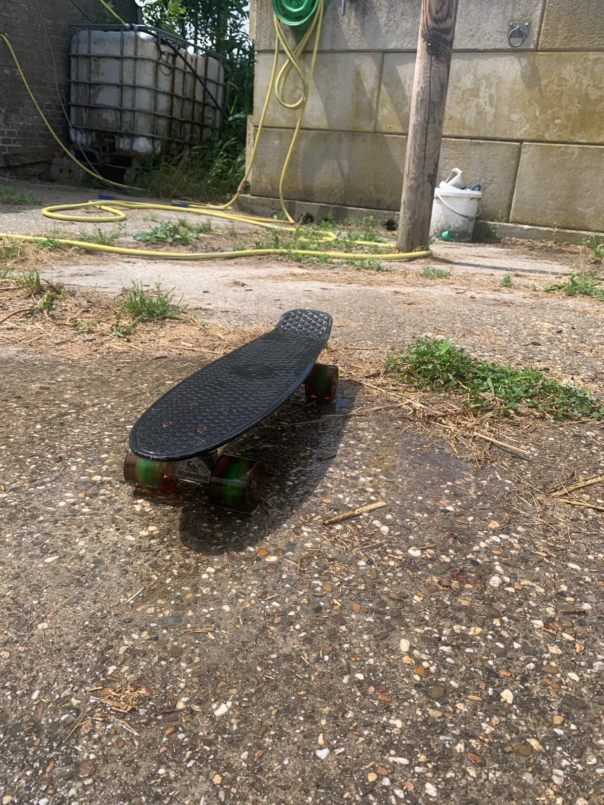 Skateboard met lichtgevende wielen, Ophalen of Verzenden, Gebruikt, Skateboard