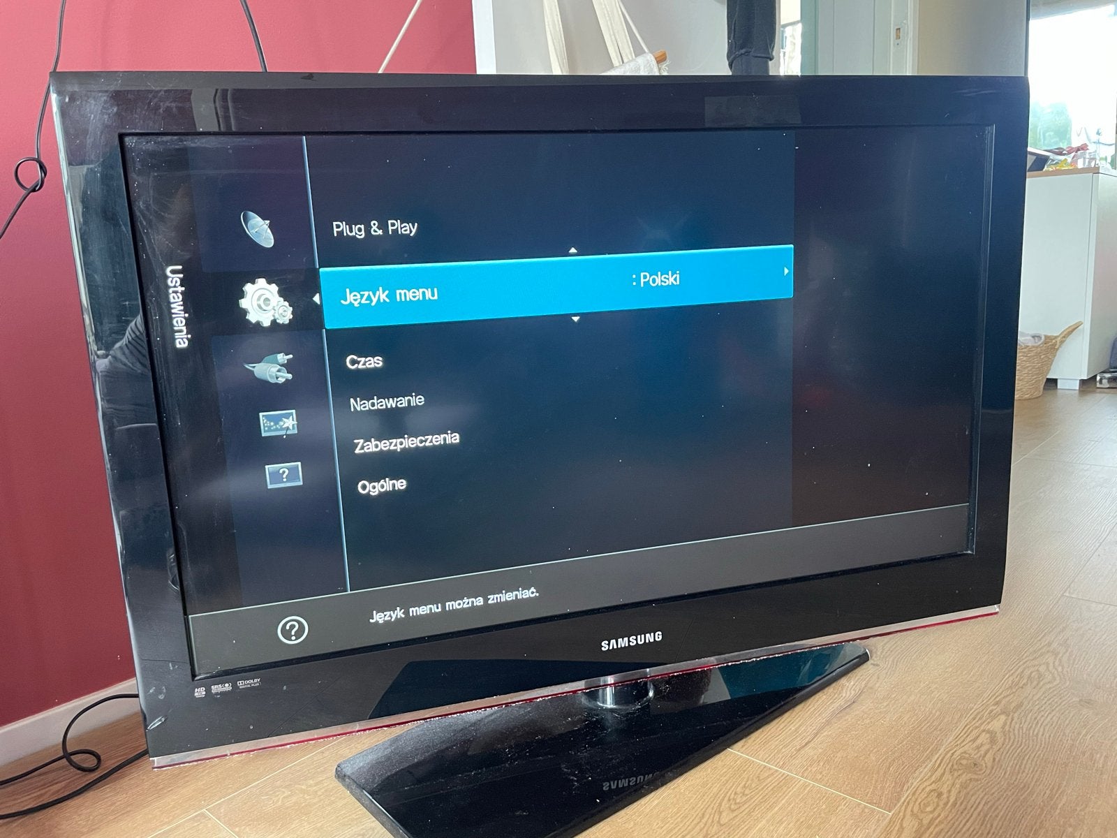 Samsung LCD TV 37 inch, Audio, Tv en Foto, Televisies, Ophalen, Gebruikt, 50 Hz, 80 tot 100 cm
