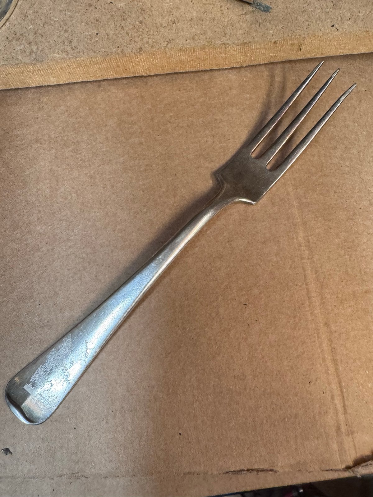 Antieke Gero 90 Verzilverde Vork - 42.7 gram, Verzenden