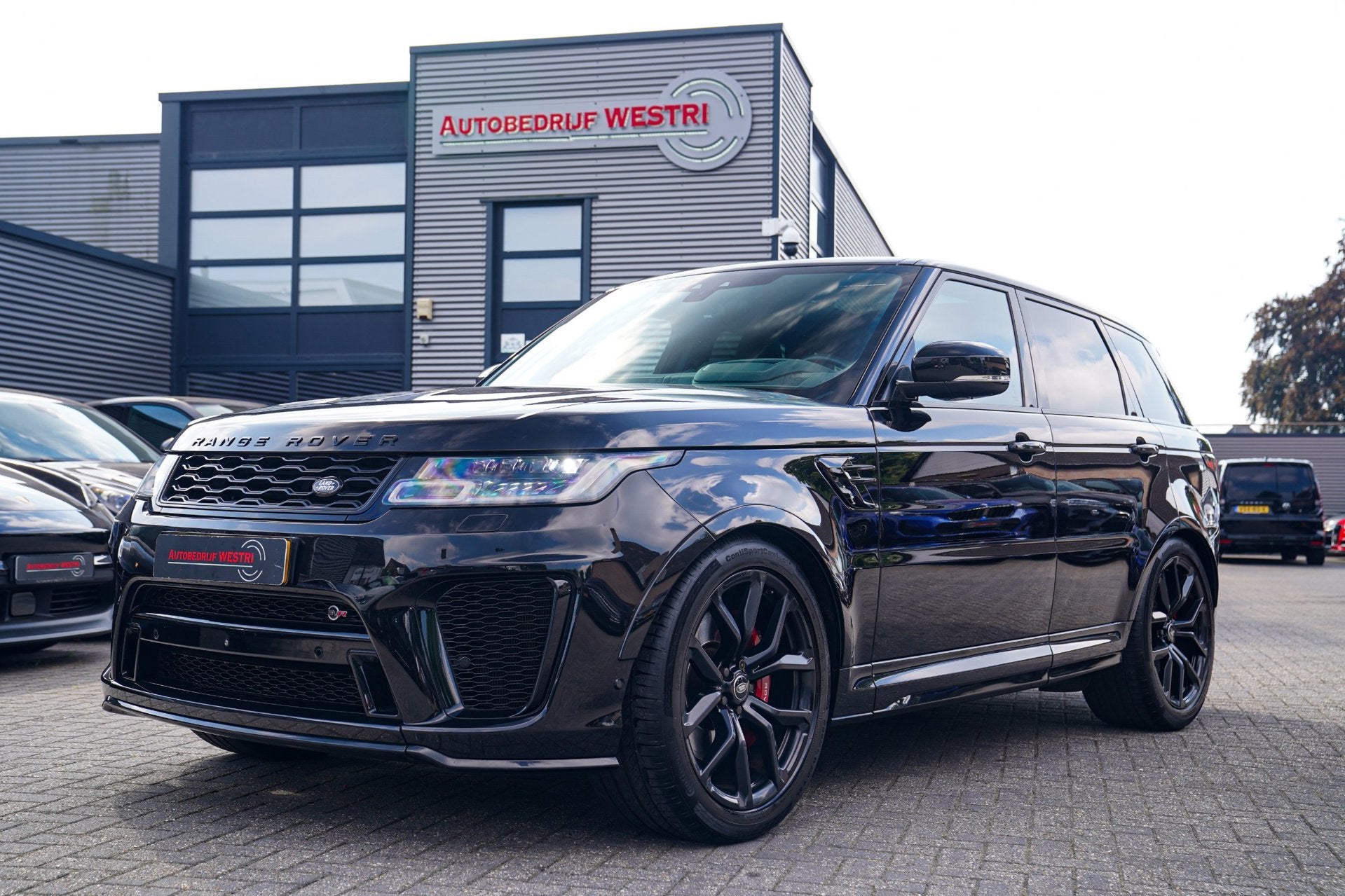 Land Rover Range Rover Sport 5.0 V8 SC SVR | Carbon Package, Automaat, Gebruikt, 3000 kg, Zwart
