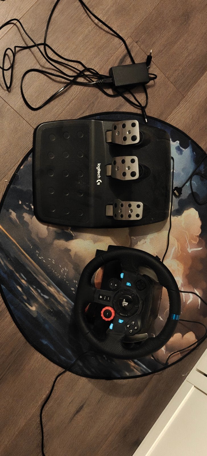 Logitech G29 Racestuur met Pedalen voor PlayStation en PC, Ophalen, Racestuur, Force feedback, Zo goed als nieuw