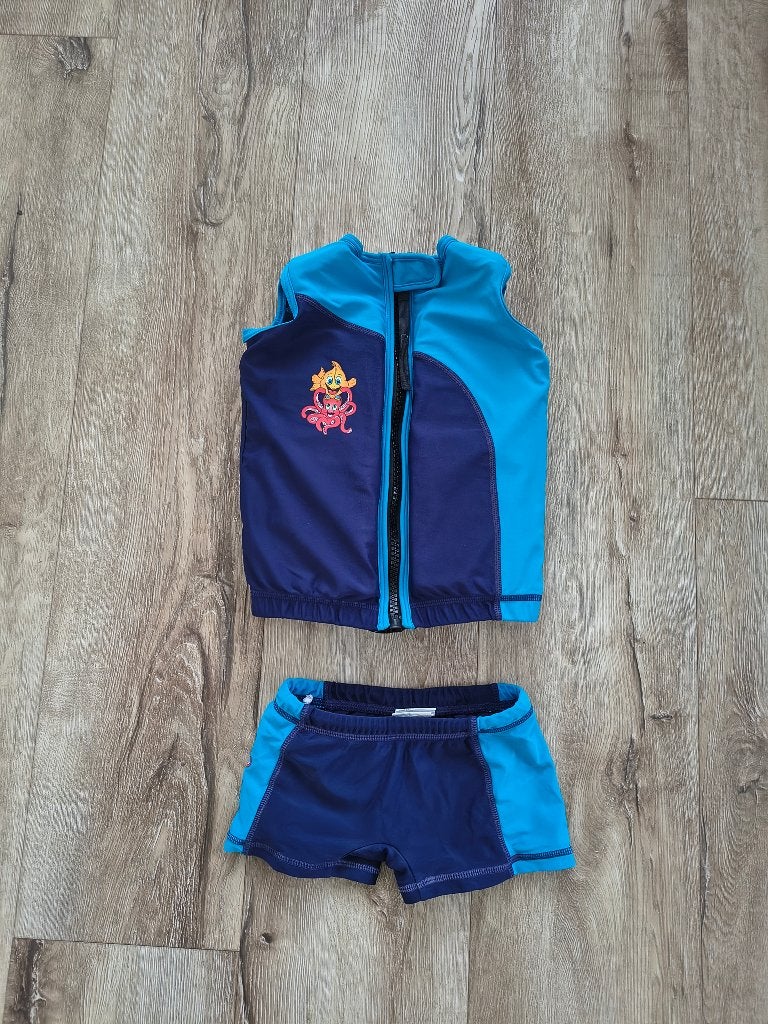 Mooi blauw EasySwim Pro zwemvest, drijfvest zwemles, maat M., UV-zwemkleding, Ophalen of Verzenden, Zwem-accessoire, Onb