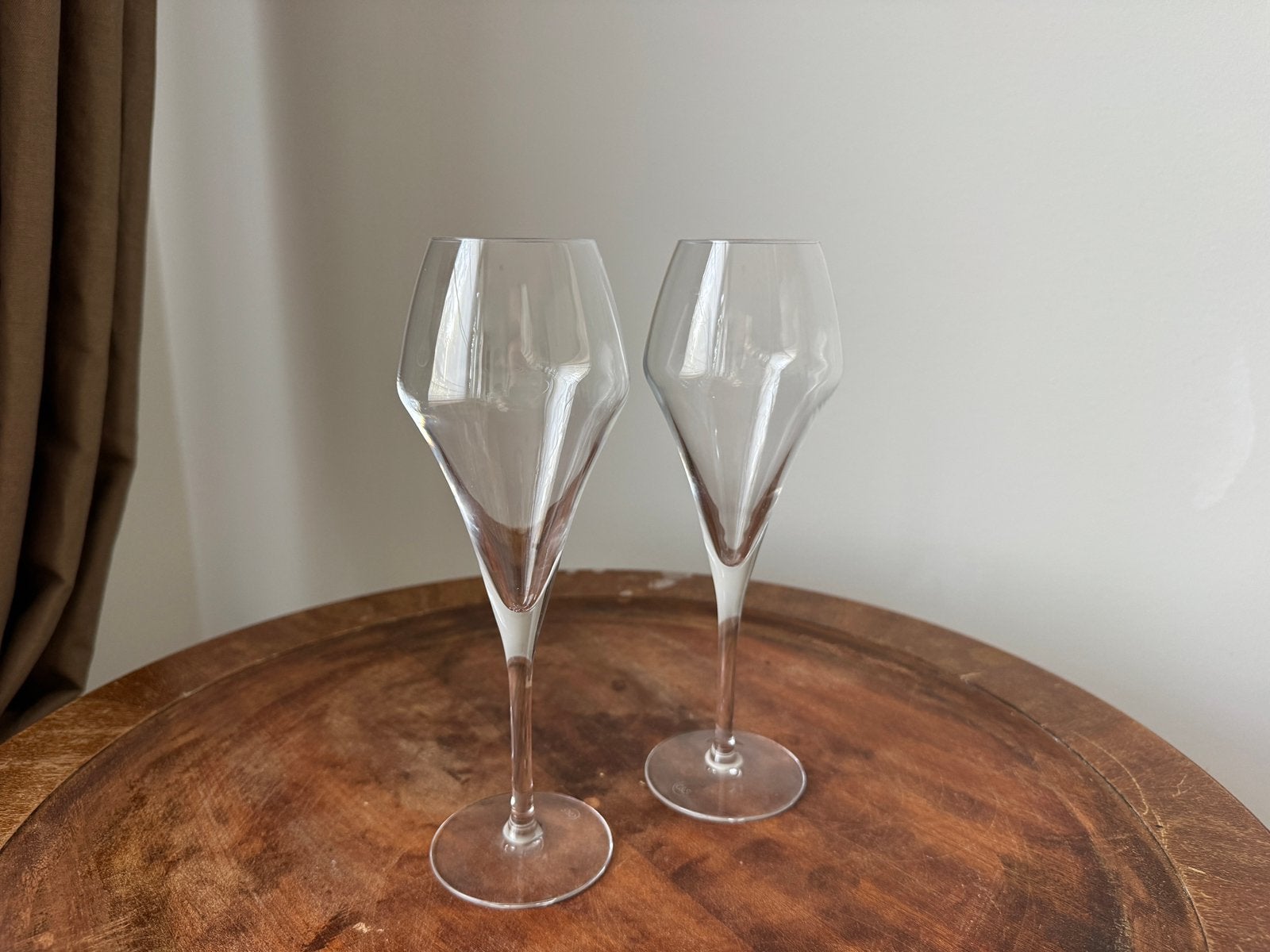 Chef & Sommelier champagne flutes made from crystal glass, Ophalen of Verzenden, Zo goed als nieuw, Overige typen