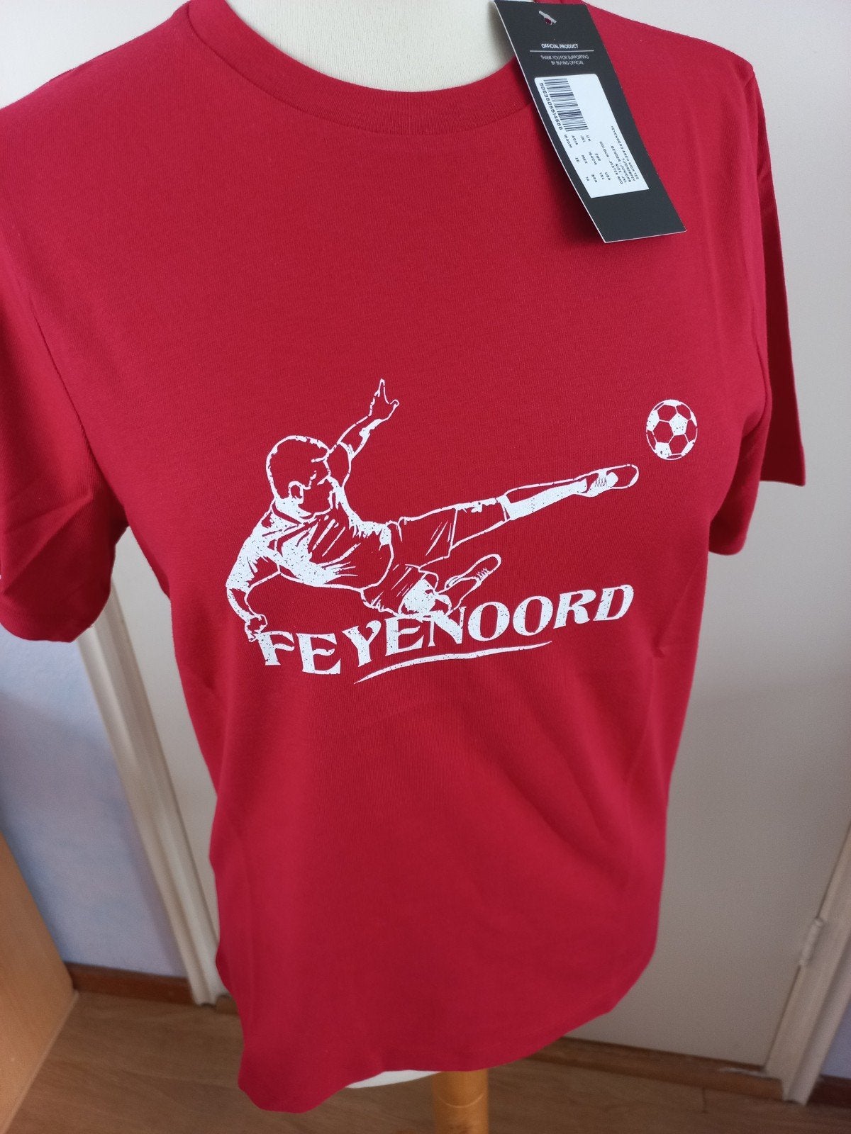 Feyenoord T-shirt junior. Maat 164., Maat S, Ophalen of Verzenden, Nieuw, Shirt