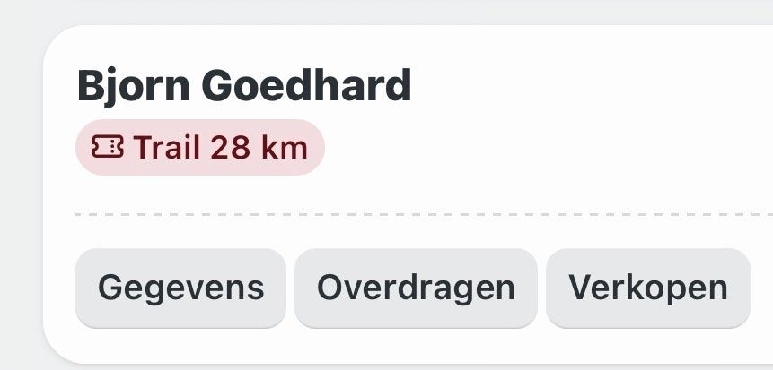 Airborne Freedom Run 28 km op 13 september, Tickets en Kaartjes, Eén persoon, September