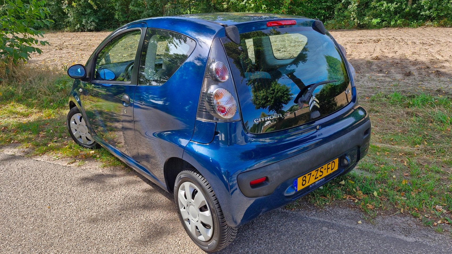 Citroen C1 1.0-12V Séduction 68PK, Auto's, Stof, Gebruikt, Zwart, C1