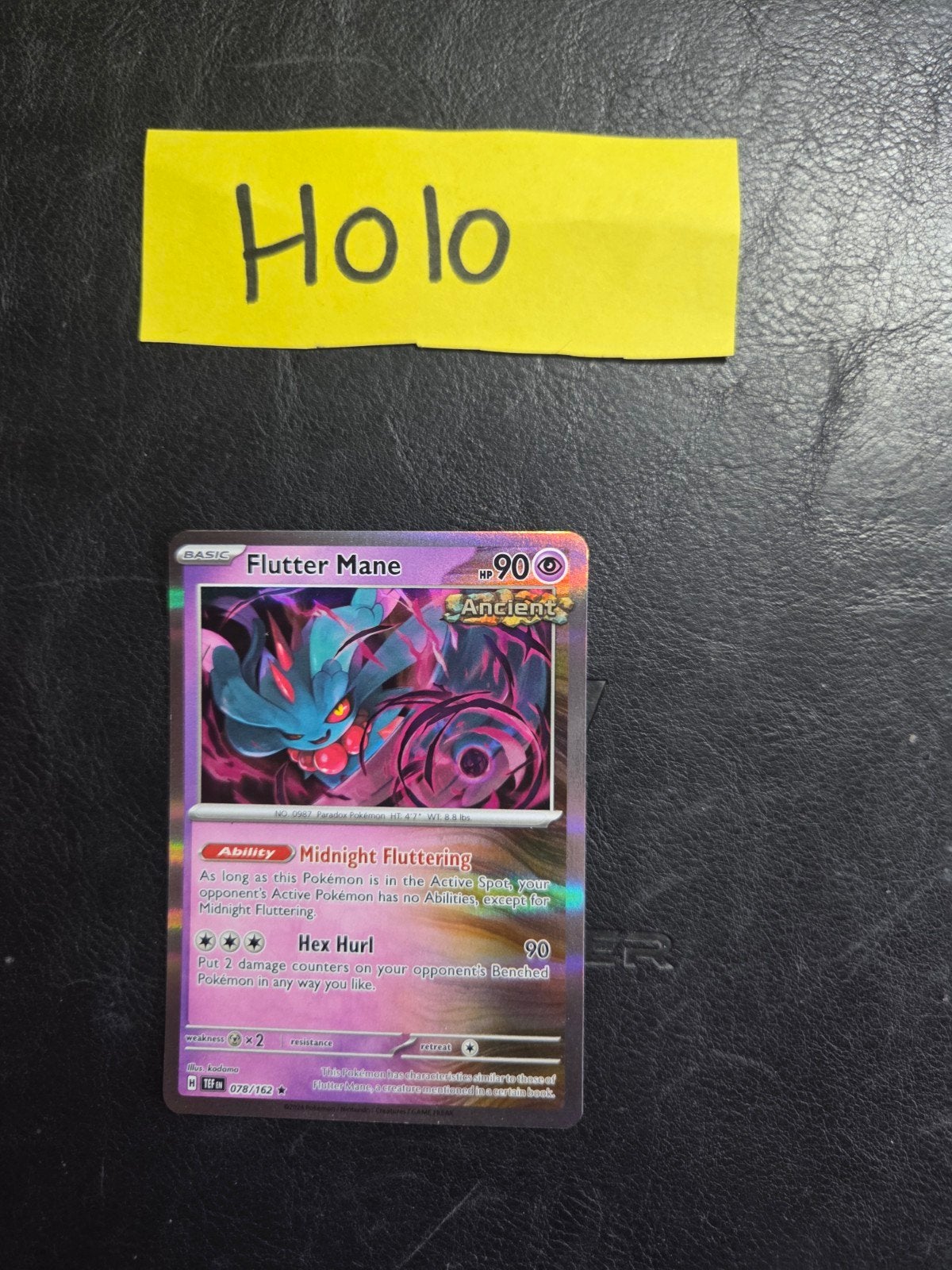 Flutter mane 078/162 Temporal forces, Ophalen of Verzenden, Zo goed als nieuw