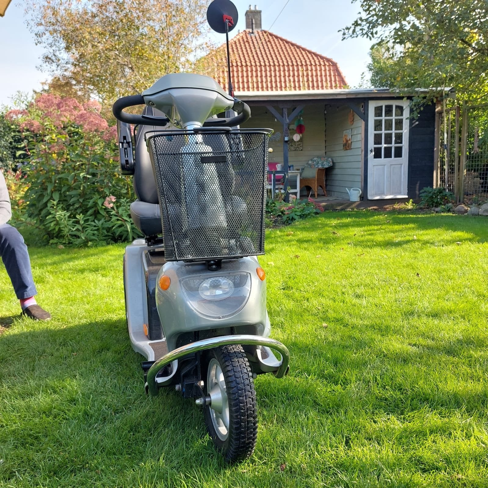 Scootmobiel revatak, Ophalen, 16 km/u of meer