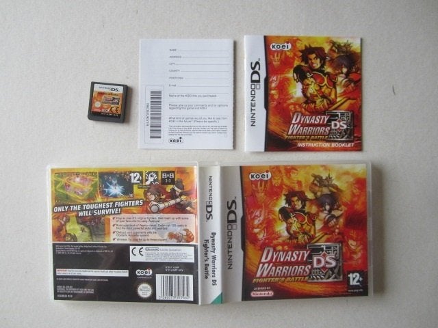 Dynasty Warriors Nintendo DS, Avontuur en Actie, 1 speler, Ophalen of Verzenden, Zo goed als nieuw