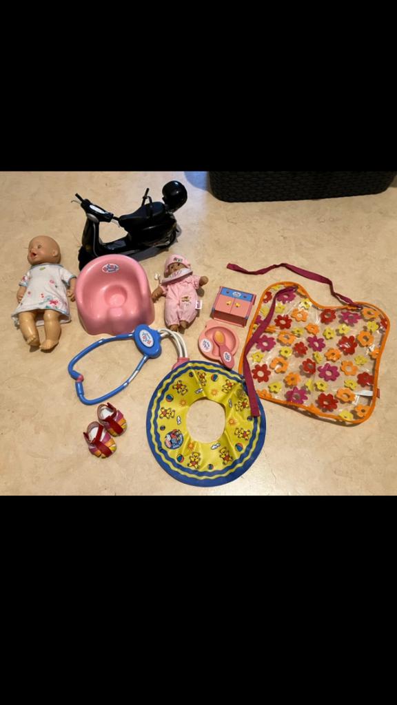 Poppen accessoires, Ophalen of Verzenden, Gebruikt, Babypop