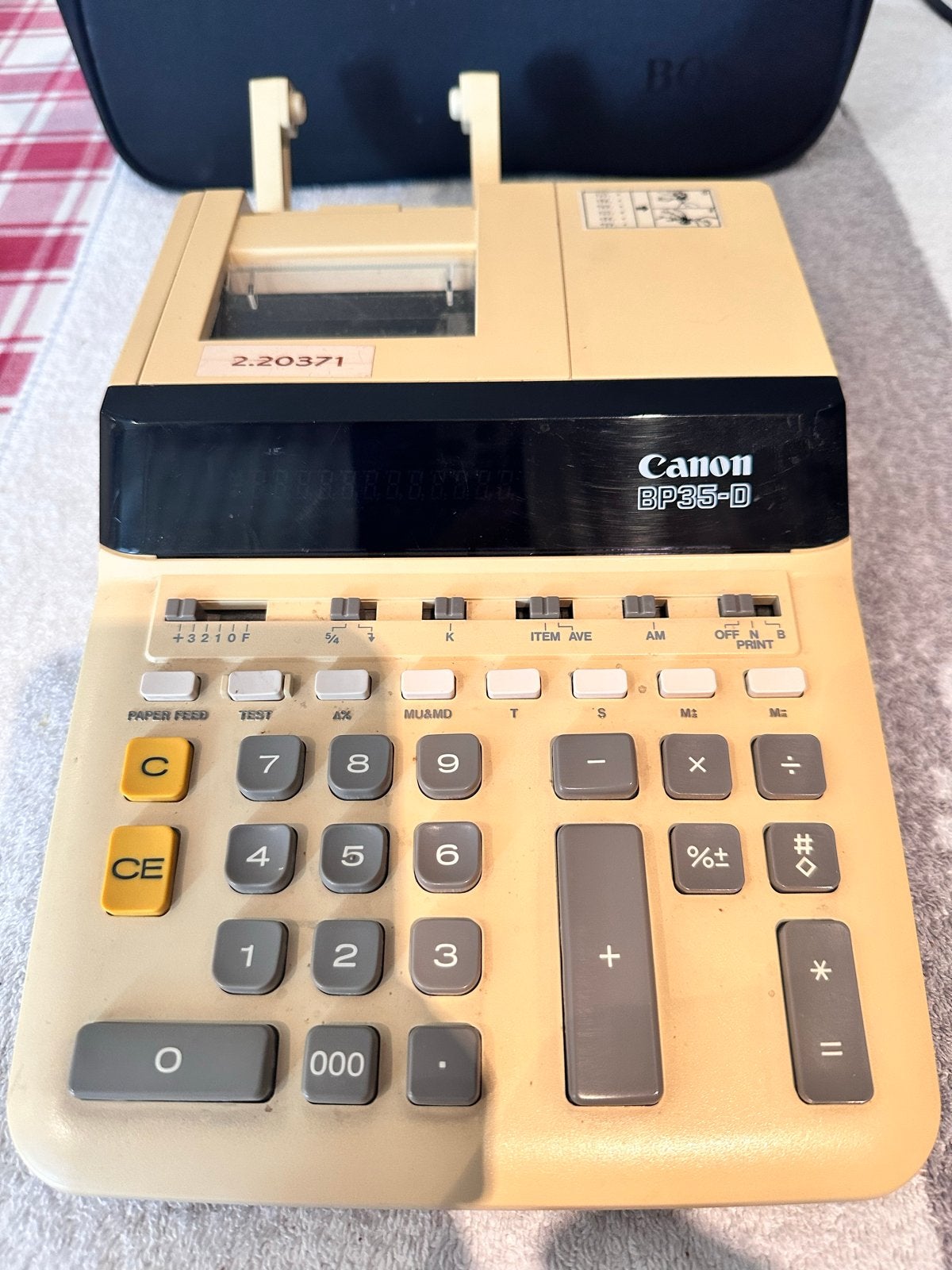 Canon rekenmachine Buro BP35-D  / printer, Ophalen of Verzenden