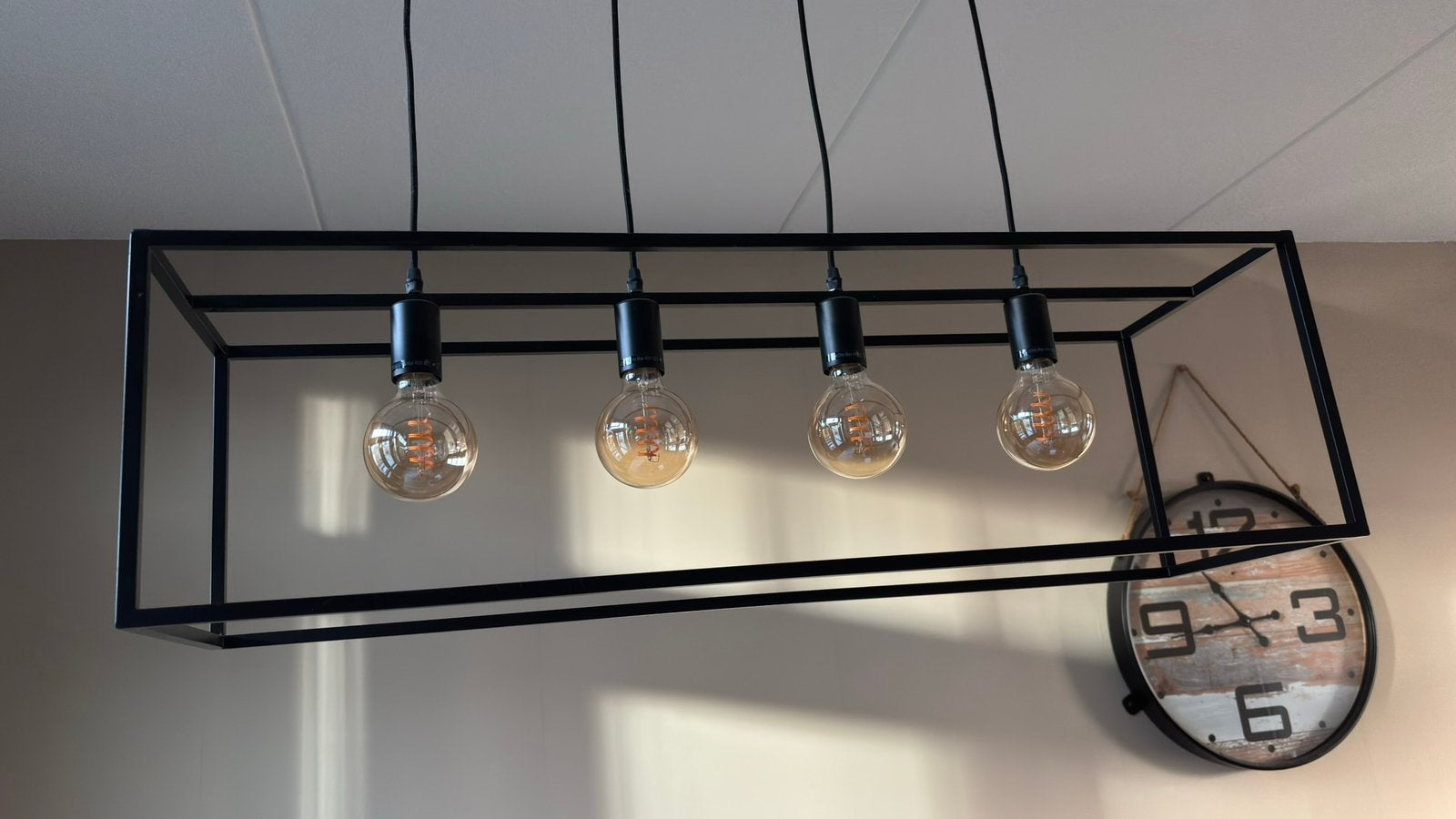 Moderne hanglamp (vaste prijs), Ophalen, Zo goed als nieuw
