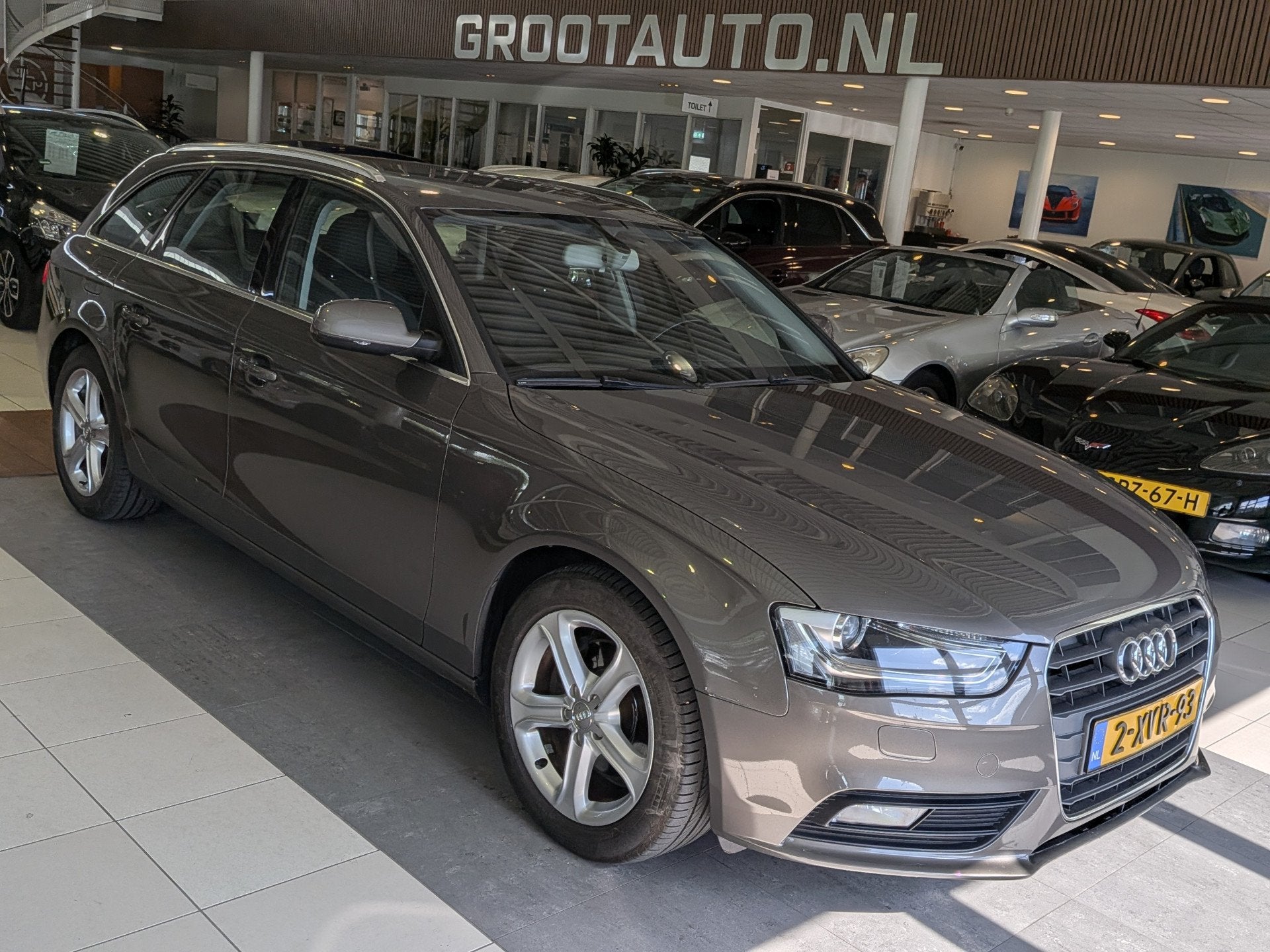Audi A4 Avant 1.8 TFSI Business Edition Automaat Airco, Crui, Auto's, Audi, Stof, Gebruikt, Euro 6, 4 cilinders
