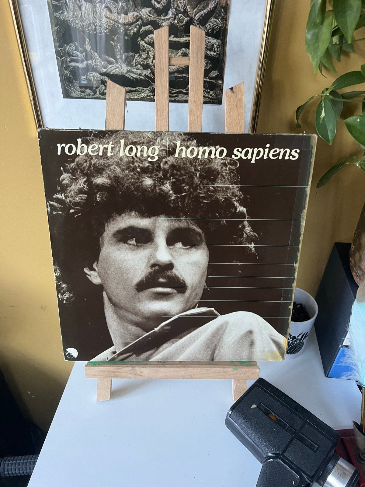 Robert Long - Homo Sapiens LP (1980), LP, Gebruikt, Pop, Ophalen of Verzenden