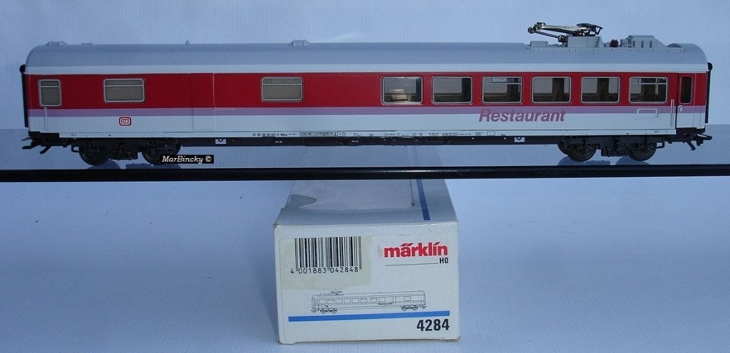 Märklin 4284 IC Restaurant Rijtuig - W Rmz 135 v/d DB !, Wisselstroom, Wagon, Ophalen of Verzenden, Zo goed als nieuw