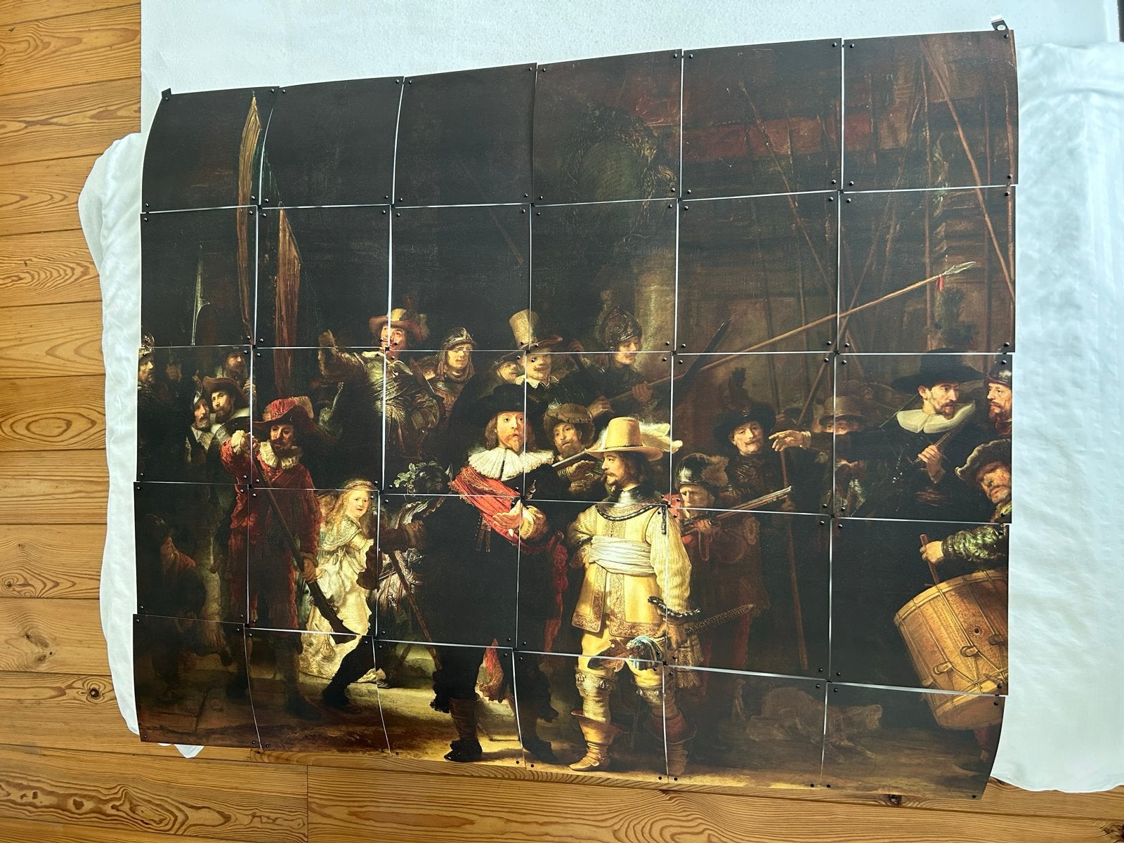 IXXI De Nachtwacht B 120cm x H 100cm, Ophalen of Verzenden, Zo goed als nieuw