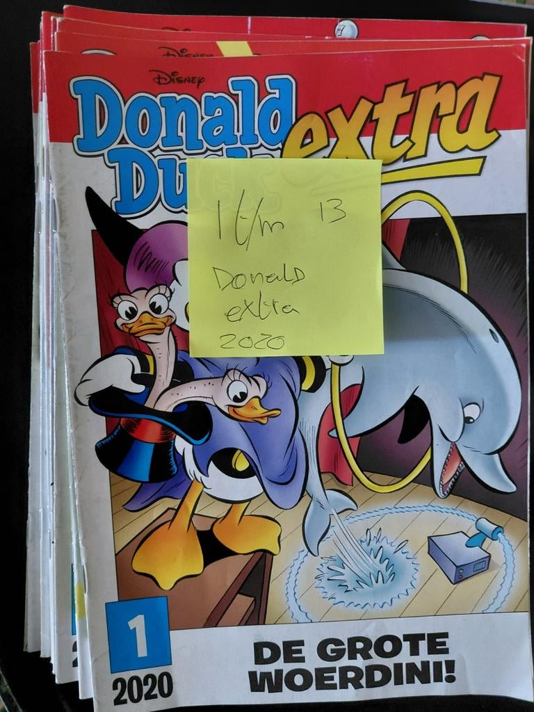 Donald Duck Extra 2020, Complete serie of reeks, Ophalen of Verzenden, Gelezen, Walt Disney