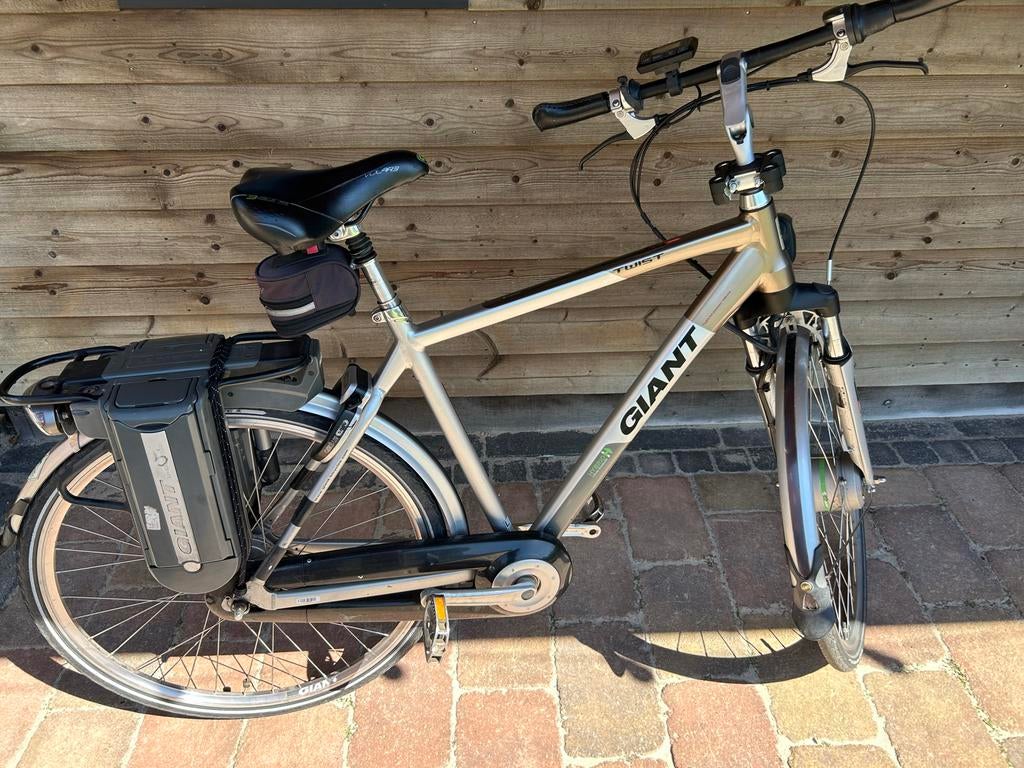 Giant Twist E-bike met dubbele accu, Fietsen en Brommers, Elektrische fietsen, Ophalen, Minder dan 30 km per accu, Gebruikt, Giant