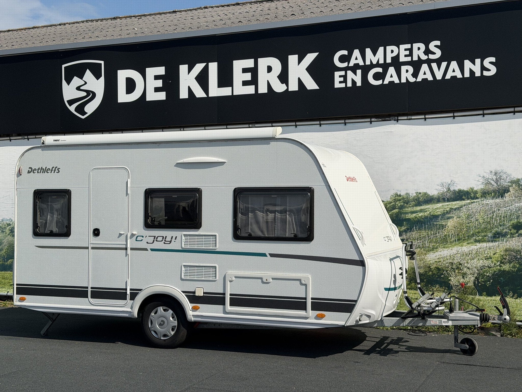 Dethleffs C-JOY 410 QL (bj 2019), Schokbreker, Bedrijf, 750 - 1000 kg, Info@deklerkcaravans.nl