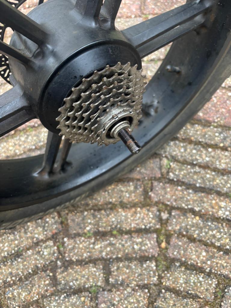 Fatbike motor v8, Ophalen, Fatbike, Motor