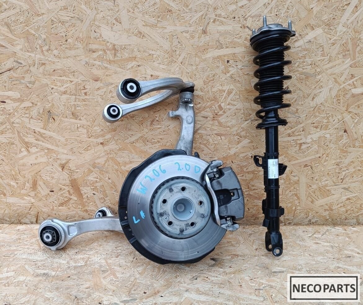 W206 WIELOPHANGING WIELNAAF DRAAGARM ALLES LEVERBAAR !!!, Gebruikt, -, Ophalen of Verzenden, -