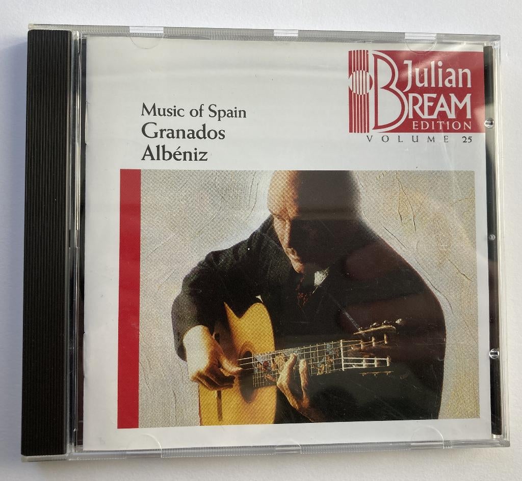 Julian Bream - Music of Spain - Gitaar - Albeniz - Granados, Ophalen of Verzenden, Zo goed als nieuw, Europees
