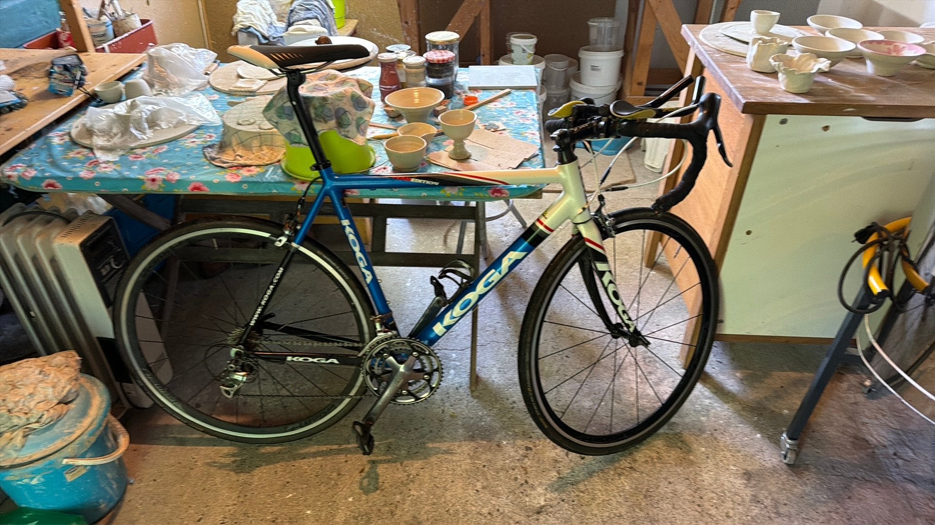 Koga racefiets 54 cm | Shimano Ultegra | Easton | Triathlon, Ophalen, 28 inch, Gebruikt, Aluminium