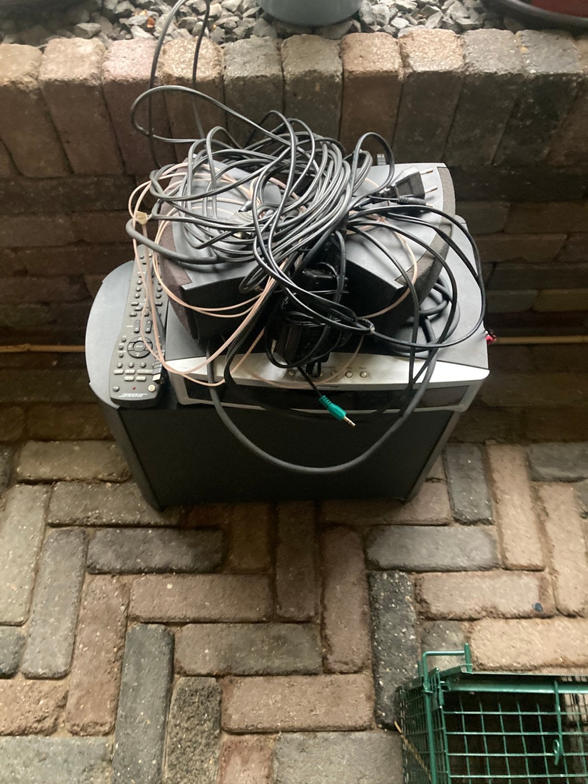 Bose 321 set, Ophalen of Verzenden, Zo goed als nieuw, Minder dan 10 meter