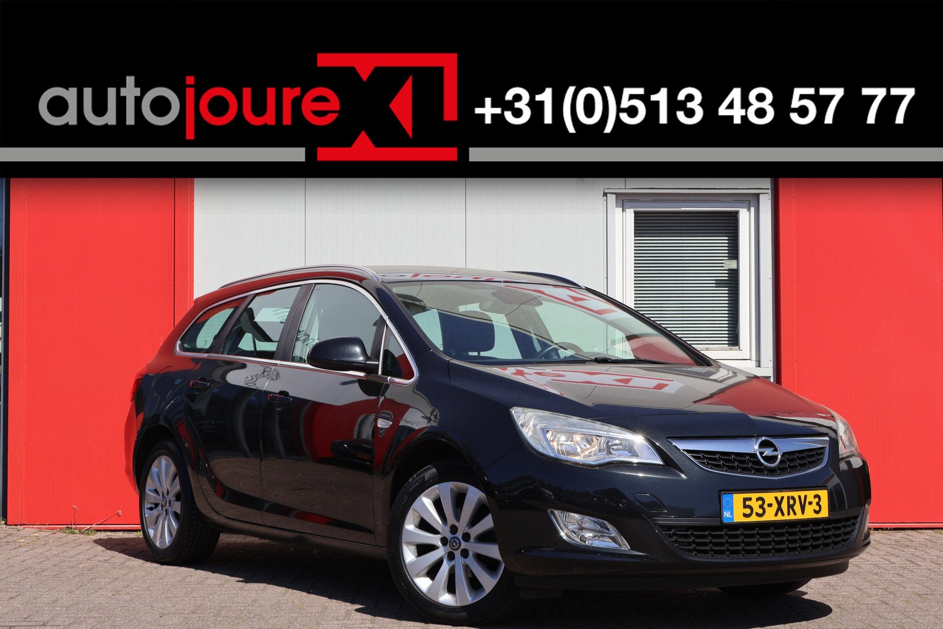 Opel Astra Sports Tourer 1.4 Turbo Cosmo (bj 2012), Auto's, Voorwielaandrijving, Euro 5, Gebruikt, Zwart