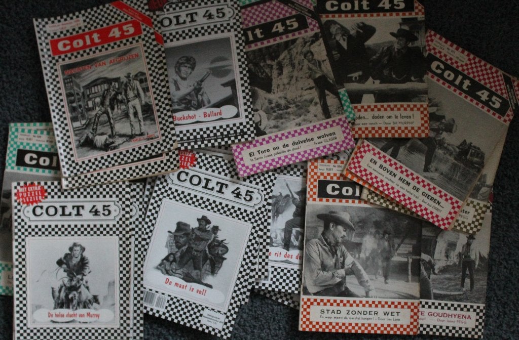 60 stuks COLT 45, Ophalen of Verzenden, Gelezen