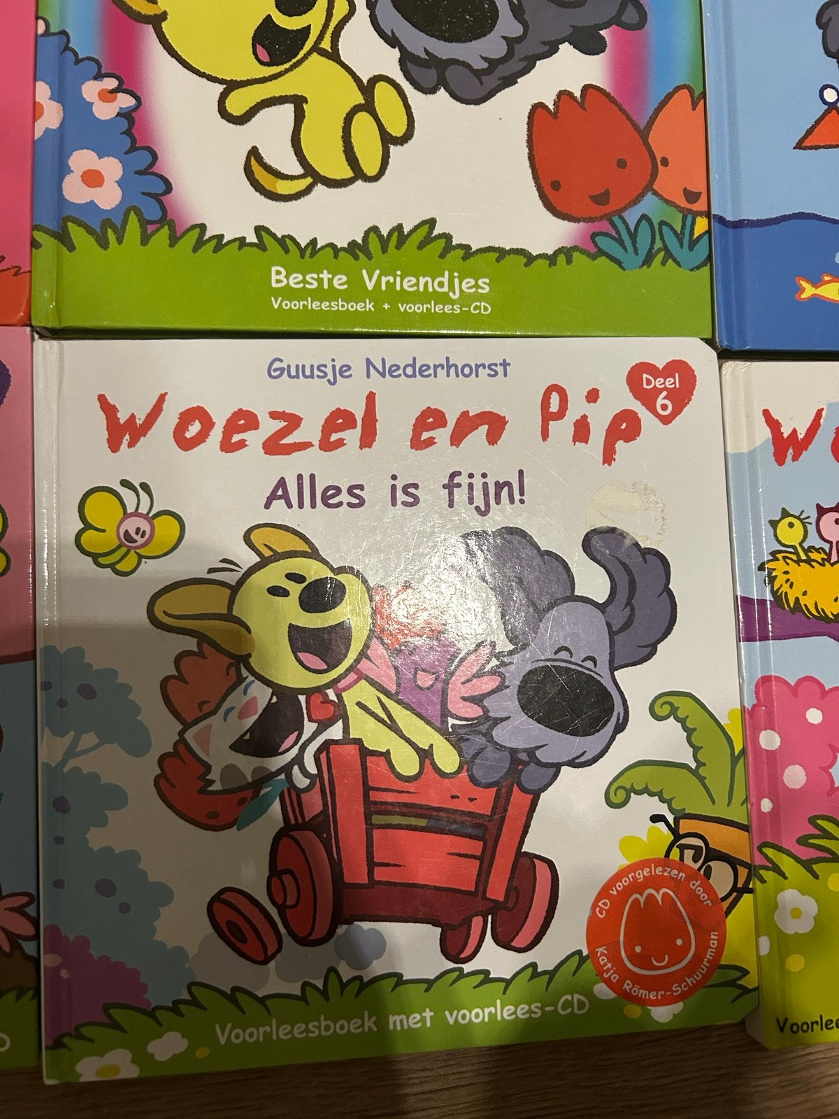 Woezel en Pip boeken (gelezen, zonder CD's), Boeken, Gelezen, Fictie algemeen, Jongen of Meisje, Ophalen of Verzenden