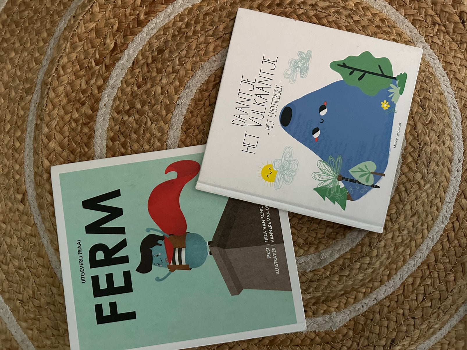 Daantje het Vulkaantje & Ferm emotie- boeken voor kids, Ophalen of Verzenden, Zo goed als nieuw, Non-fictie
