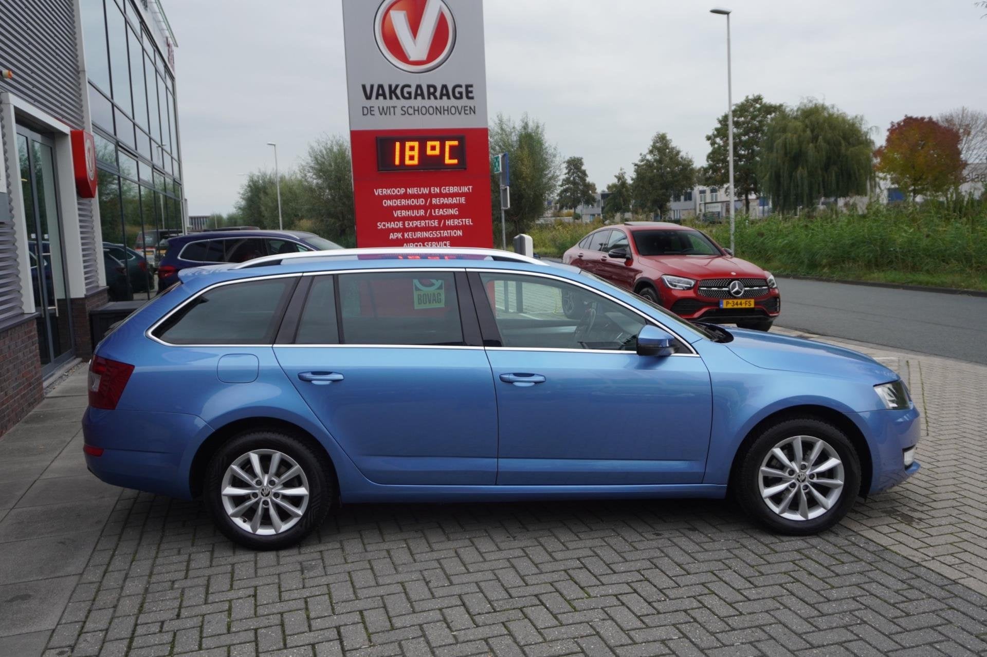 Skoda Octavia Combi 1.4 TSI G-TEC Ambition Businessline / Ca, Auto's, Voorwielaandrijving, Stof, Gebruikt, 4 cilinders